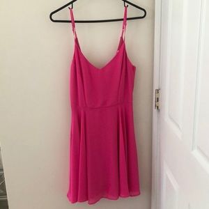 Bright pink dress, never worn